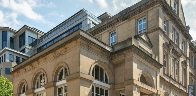 Exterior of Cloth Hall, University of Leeds