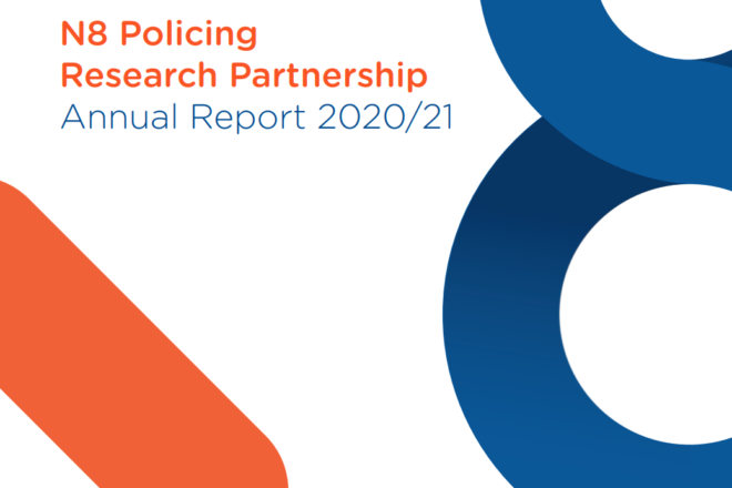 Image of the cover of the N8 PRP Annual Report 2020-2021