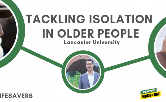 n8 lifesavers lancaster university isolation older people