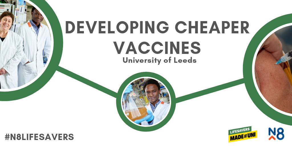 n8 lifesavers leeds uni vaccines