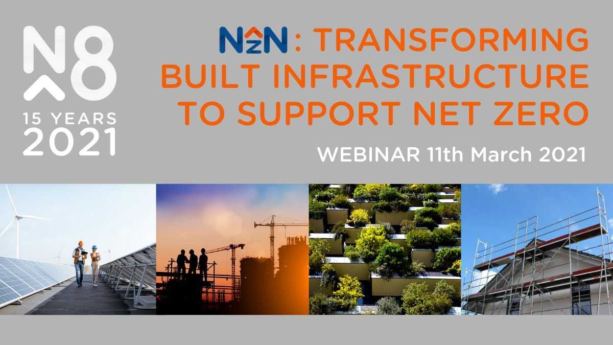 N8 net zero north construction webinar - website header